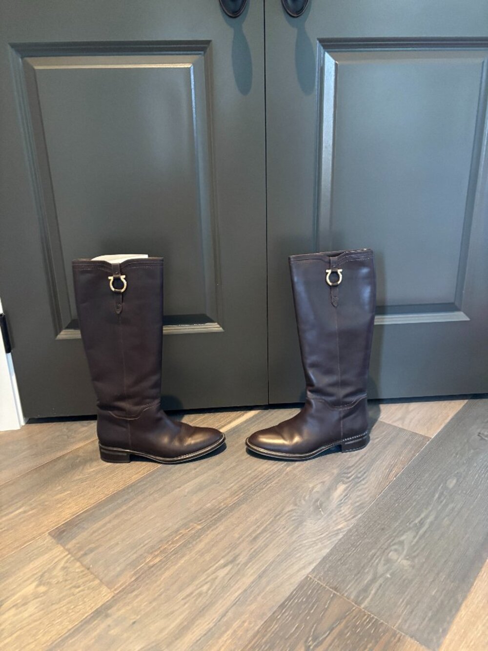 Salvatore Ferragamo riding boots
